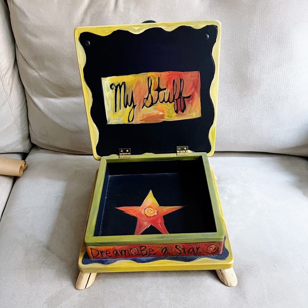 Handmade Artisan Jewelry + Small Items Box from An American Craftsman